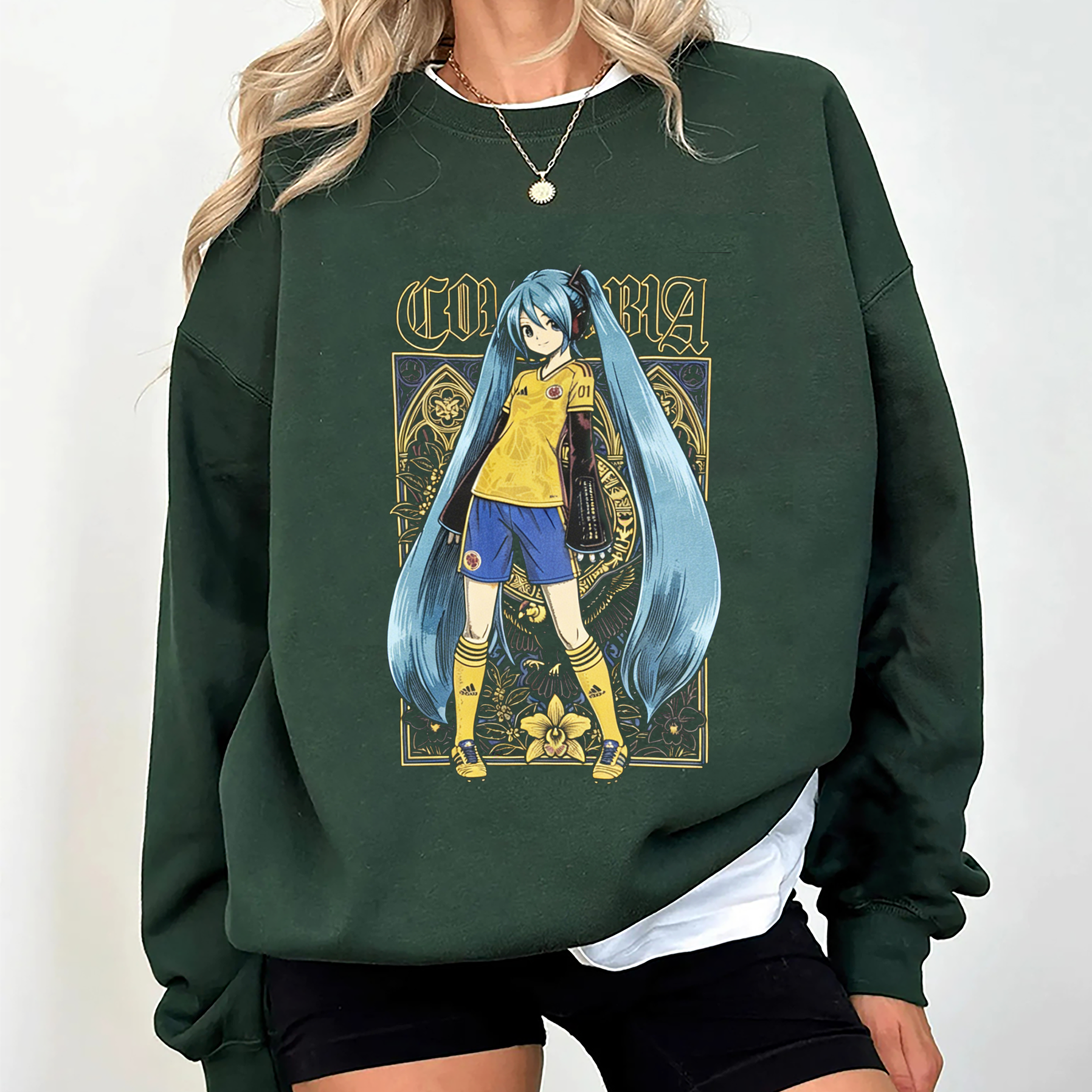 Virtual Singer Hatsune Miku Oversized T-shirt/Crewneck/Hoodie