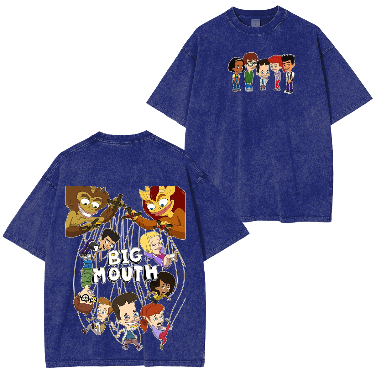 Big Mouth Vintage Washed T-shirt/Crewneck/Hoodie