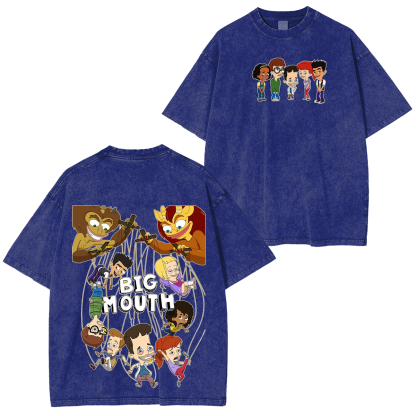 Big Mouth Vintage Washed T-shirt/Crewneck/Hoodie