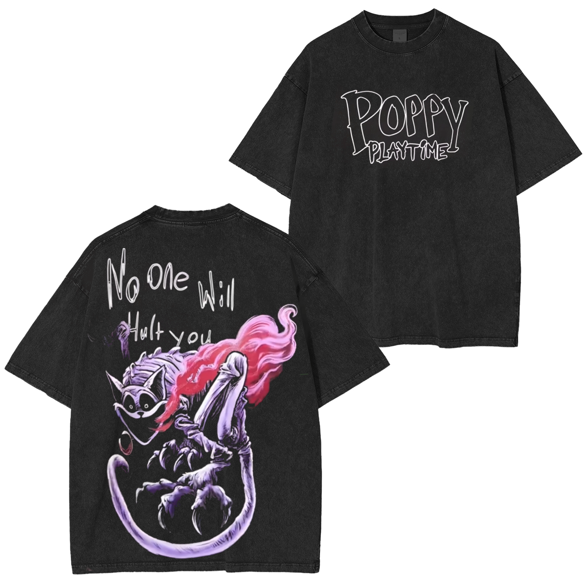 Poppy Playtime Washed T-shirt/Crewneck/Hoodie
