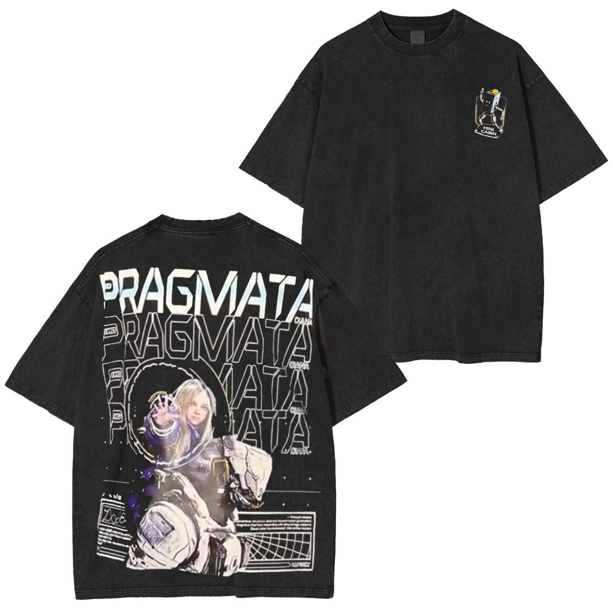 Pragmata Washed T-shirt/Crewneck/Hoodie
