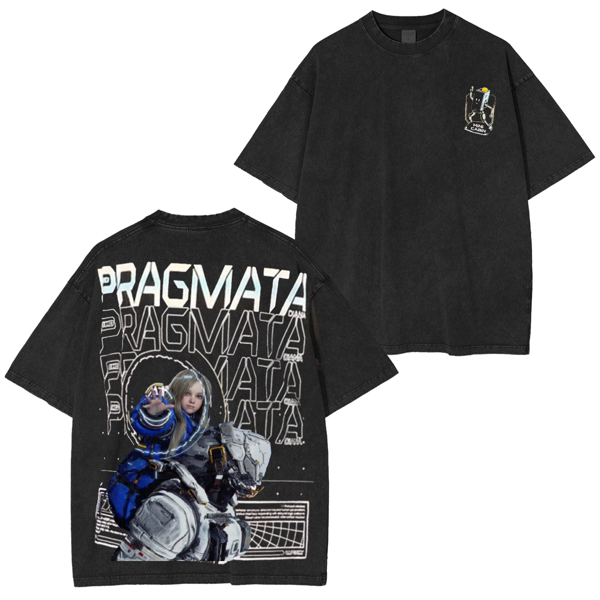 Pragmata Washed T-shirt/Crewneck/Hoodie