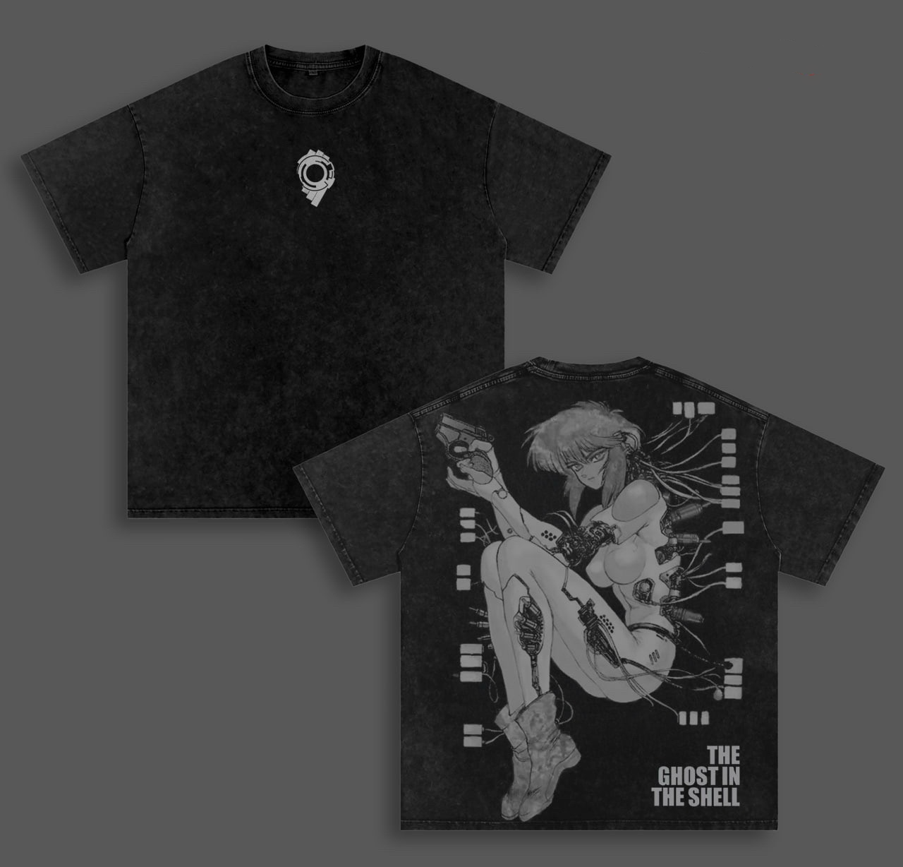 Ghost in the Shell  Unisex Washed T-Shirt