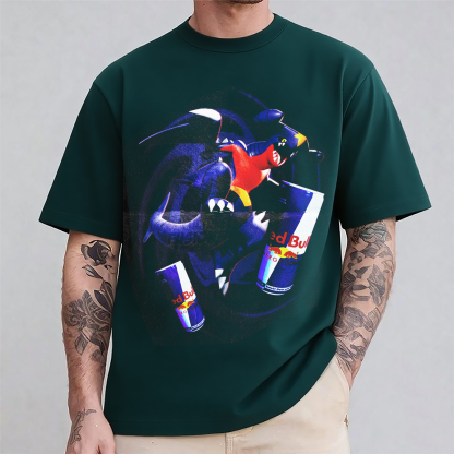 Vintage Rayquaza Mega x Yellow Soda Oversized T-shirt/Crewneck/Hoodie