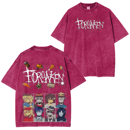 Forsaken Oversized Unisex Washed T-Shirt