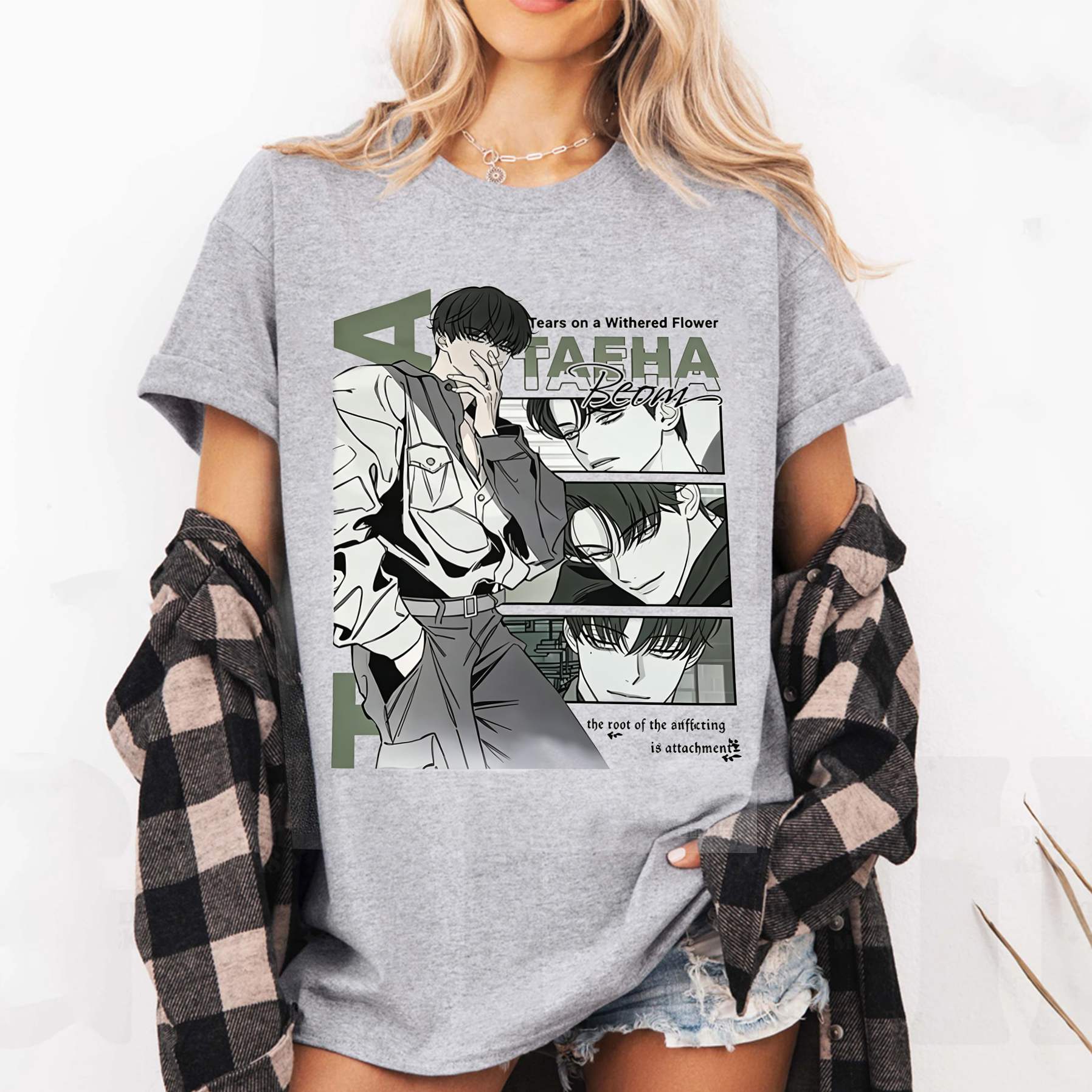 Tears on a Withered Flower Unisex Shirt/Crewneck/Hoodie