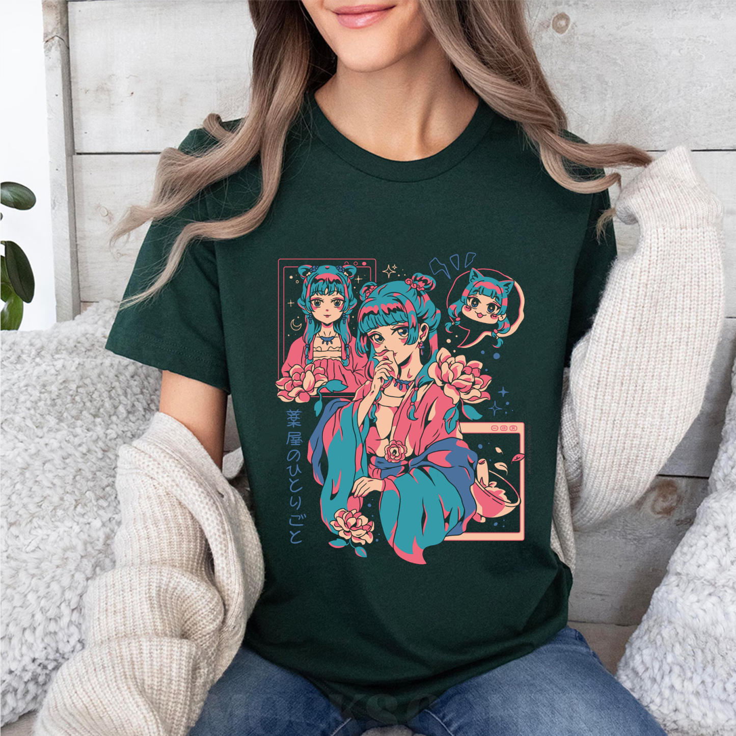The Apothecary Diaries Anime Oversized T-shirt/Crewneck/Hoodie