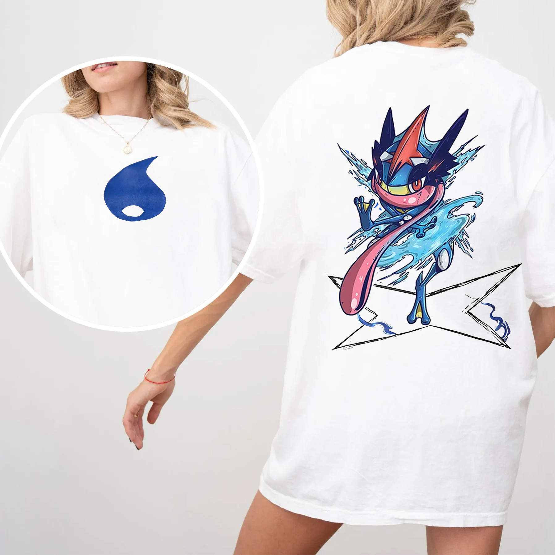 Ash-Greninja Unisex Shirt/Crewneck/Hoodie