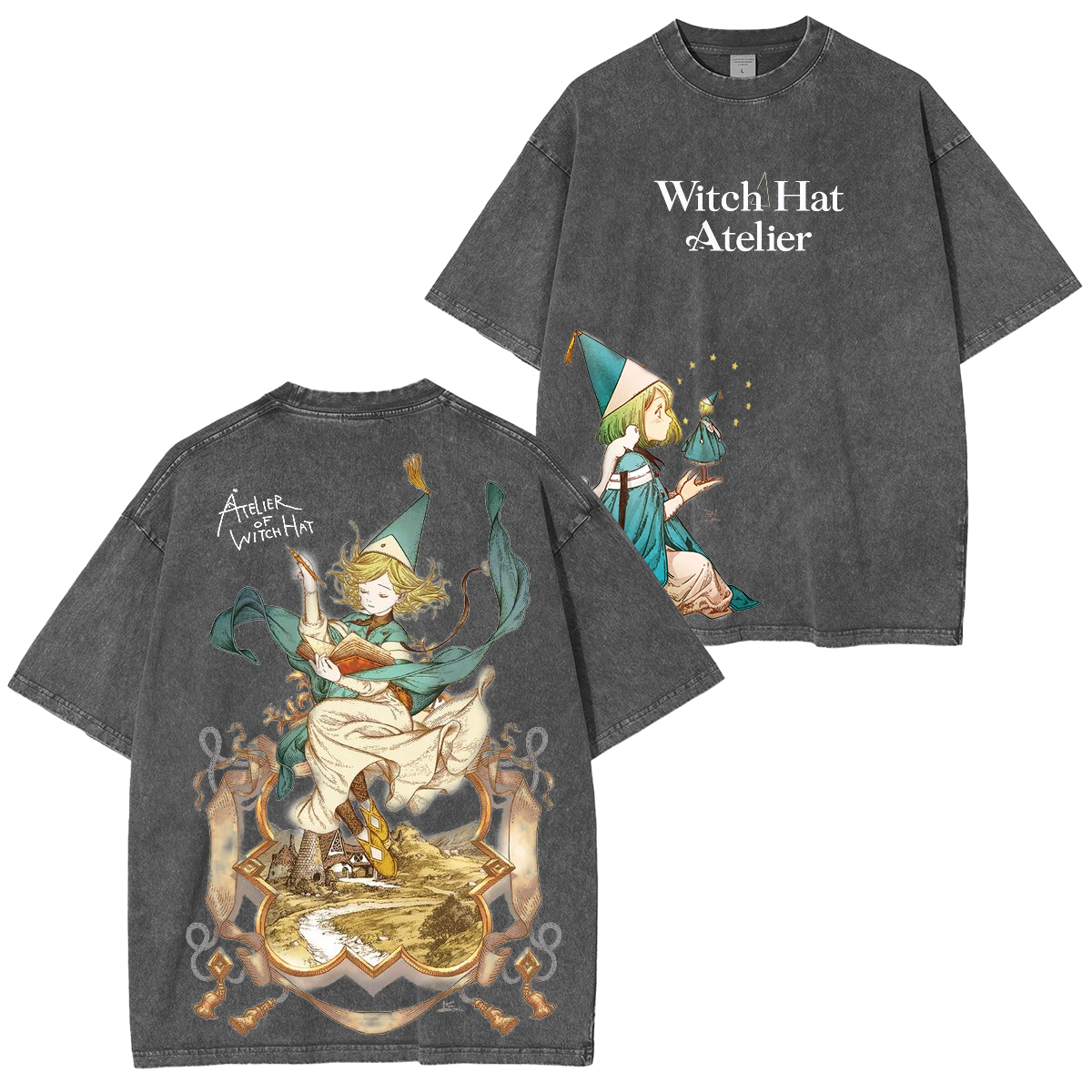 Witch Hat Atelier Oversized Unisex Washed T-Shirt