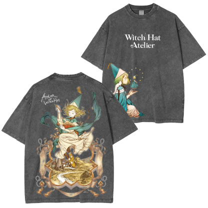 Witch Hat Atelier Oversized Unisex Washed T-Shirt