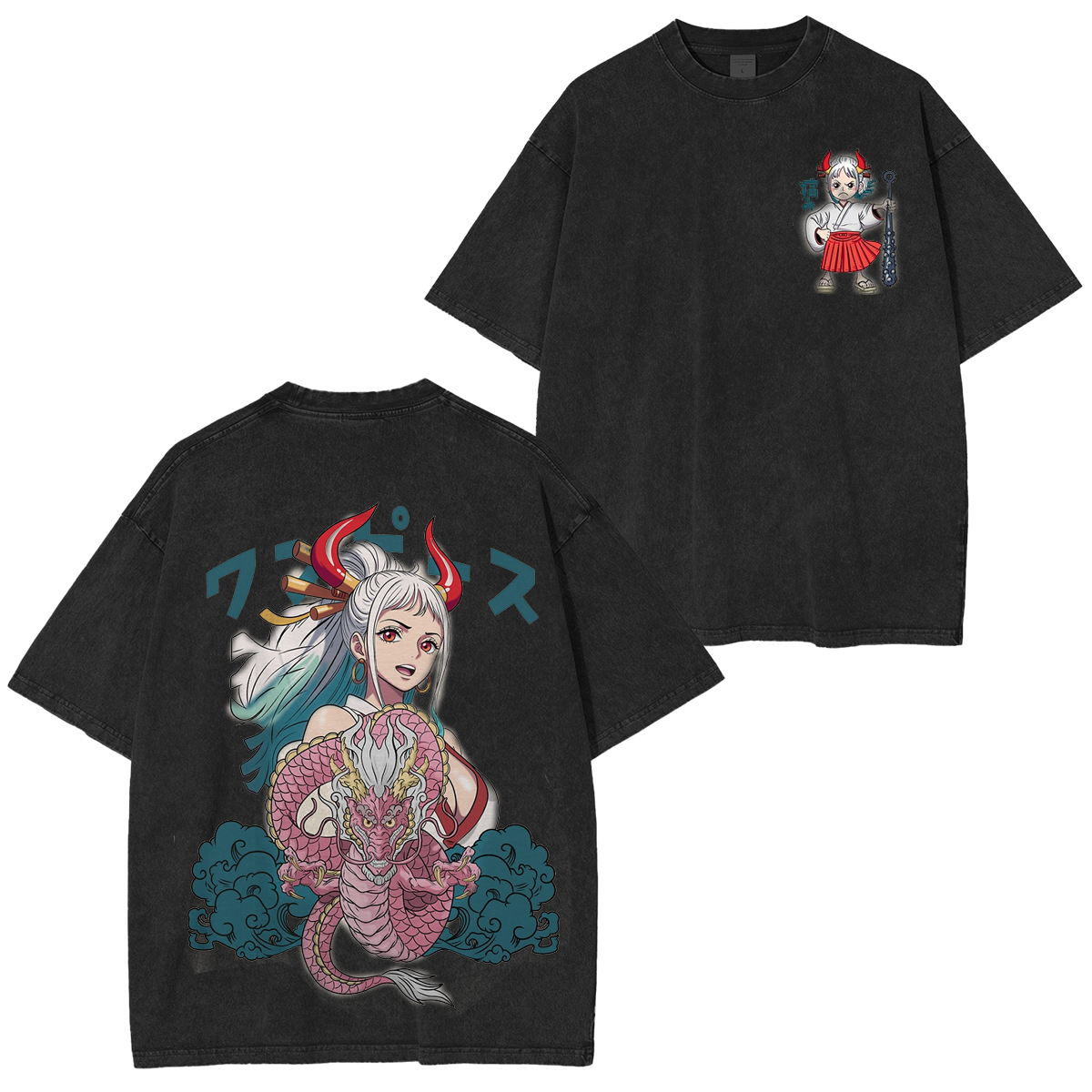 One Piece YamatoUnisex Washed T-Shirt