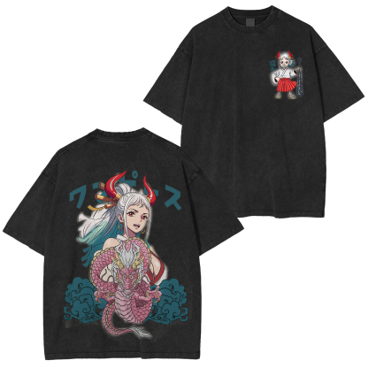 One Piece YamatoUnisex Washed T-Shirt