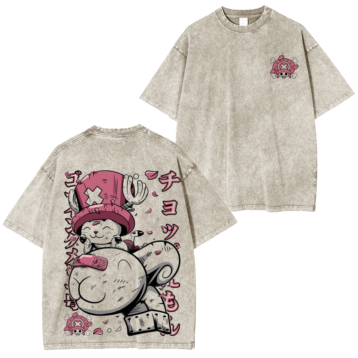 One Piece Tony Tony Chopper Vintage Washed T-shirt/Crewneck/Hoodie