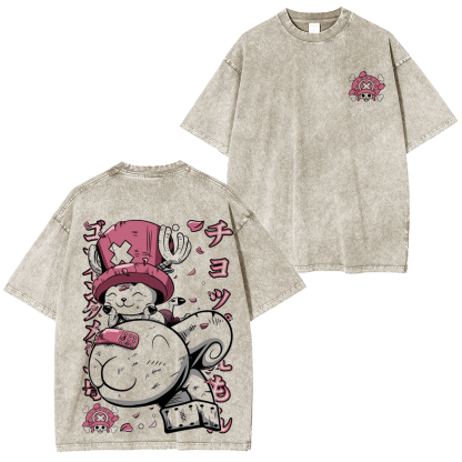 One Piece Tony Tony Chopper Vintage Washed T-shirt/Crewneck/Hoodie