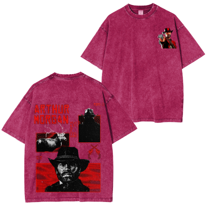 Red Dead Redemption 2  Unisex Washed T-Shirt