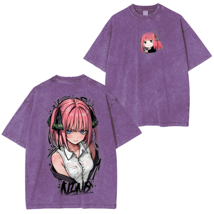 The Quintessential Quintuplets Vintage Washed T-shirt/Crewneck/Hoodie