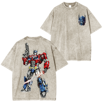 Optimus Prime Vintage Washed T-shirt/Crewneck/Hoodie