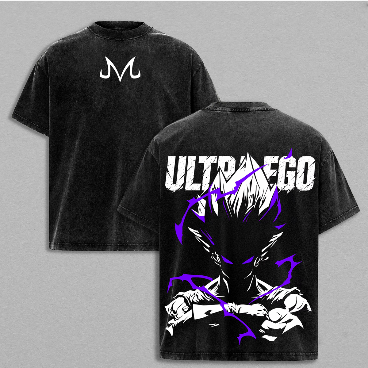 Ultra Ego Vegeta Dragon Ball Super Washed T-shirt/Crewneck/Hoodie