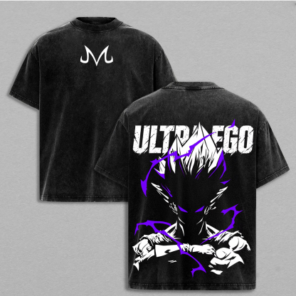 Ultra Ego Vegeta Dragon Ball Super Washed T-shirt/Crewneck/Hoodie