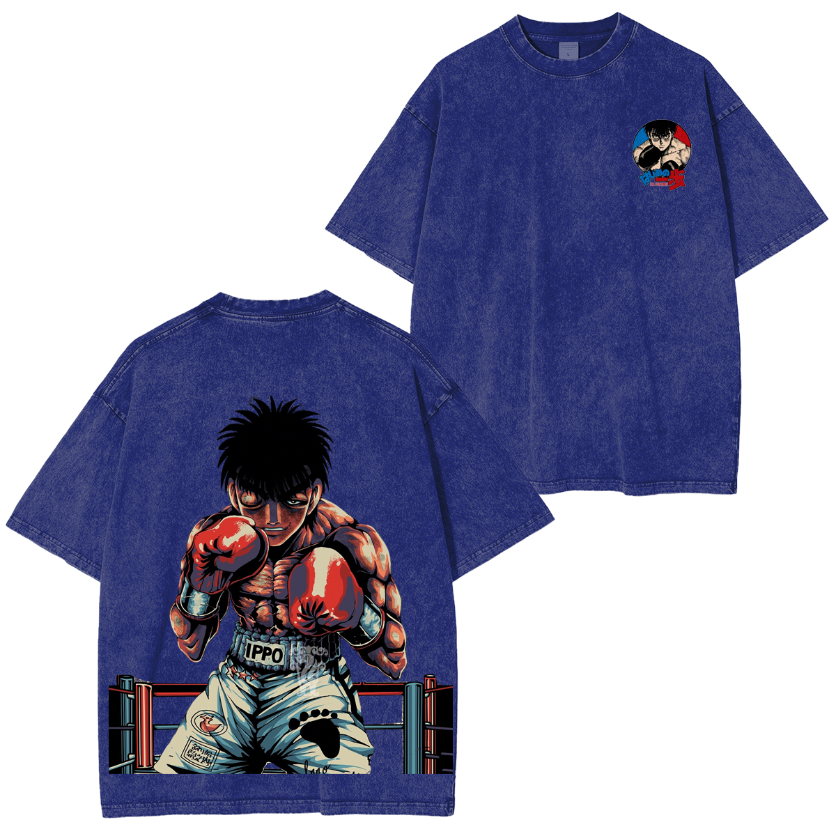 Hajime no Ippo Unisex Washed T-Shirt