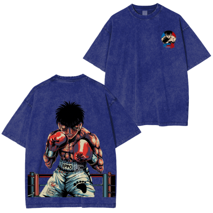 Hajime no Ippo Unisex Washed T-Shirt