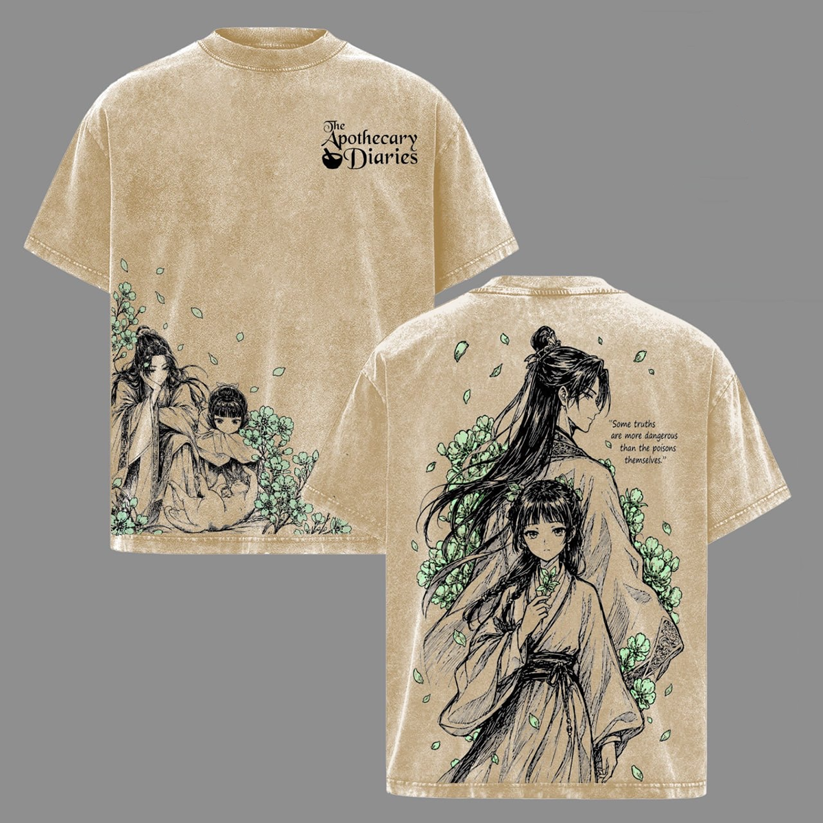 The Apothecary Diaries Vintage Washed T-shirt/Crewneck/Hoodie