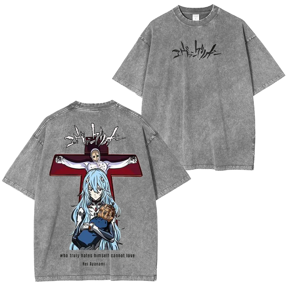 Neon Genesis Evangelion Vintage Washed T-shirt/Crewneck/Hoodie