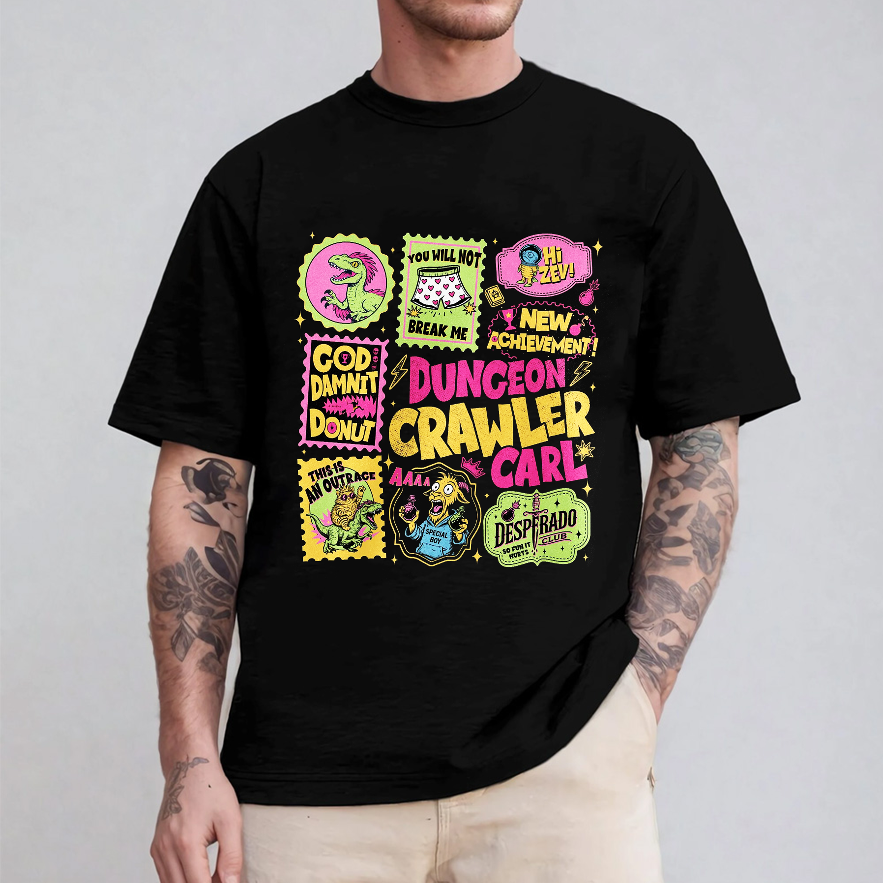 Dungeon Crawler Carl Oversized T-shirt/Crewneck/Hoodie