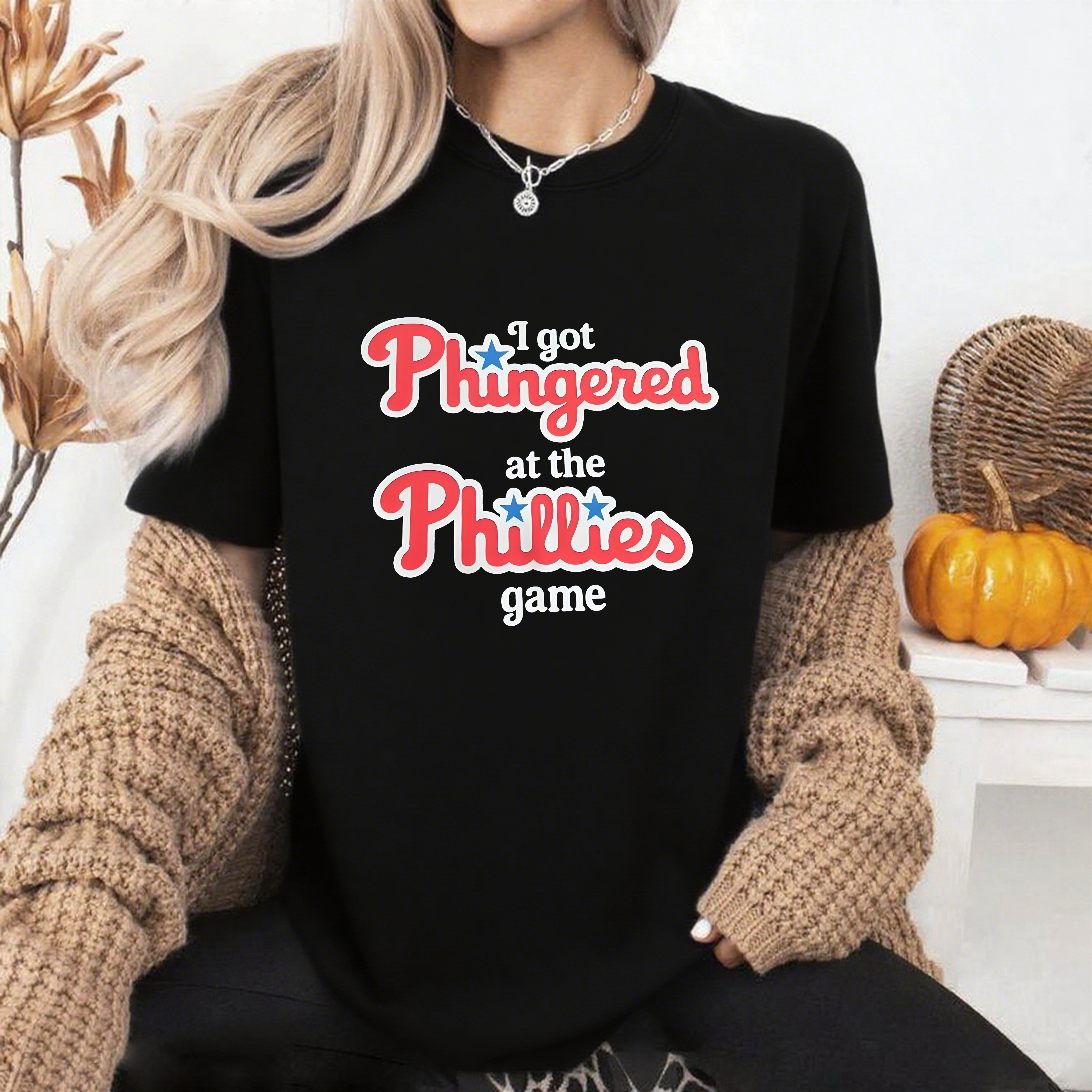 I Got Phingered At The Phillies Game Shirt