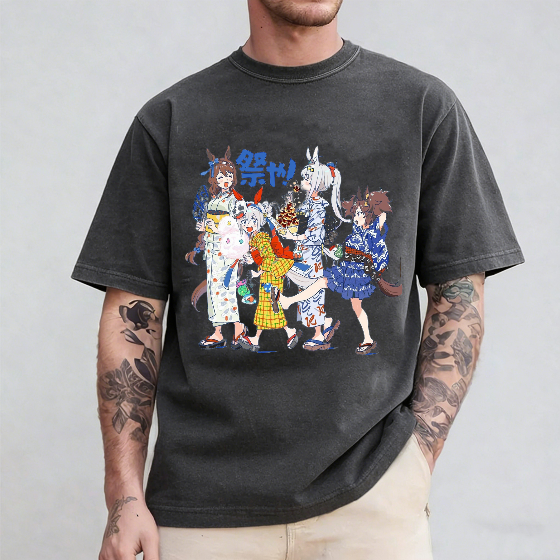 Umamusume Pretty Derby Oversized T-shirt/Crewneck/Hoodie