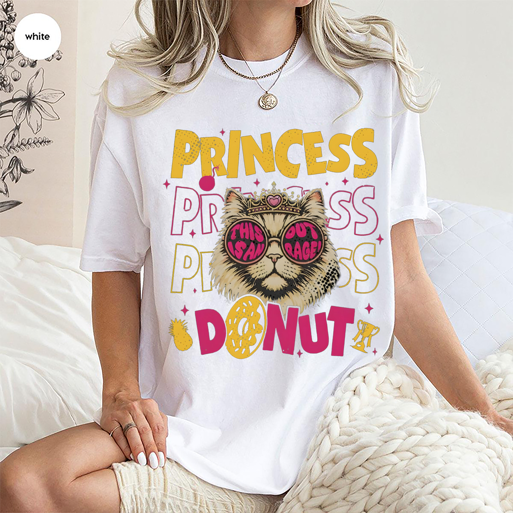 Princess Donut Posters and Art Prints for Sale Unisex Shirts/Crewneck/Hoodie