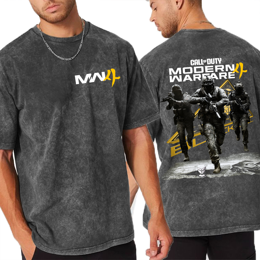 Call of Duty Modern Warfare 4 Unisex Washed T-Shirt