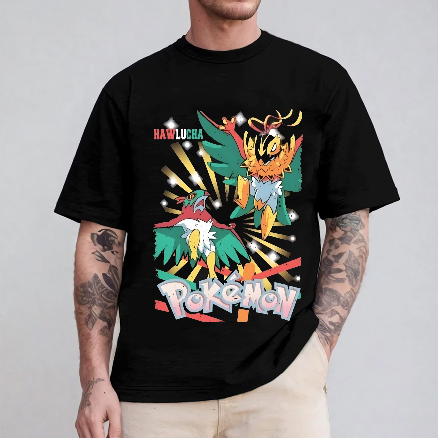 Pokemon 2026 World Cup Mexico City Unisex Washed T-Shirt