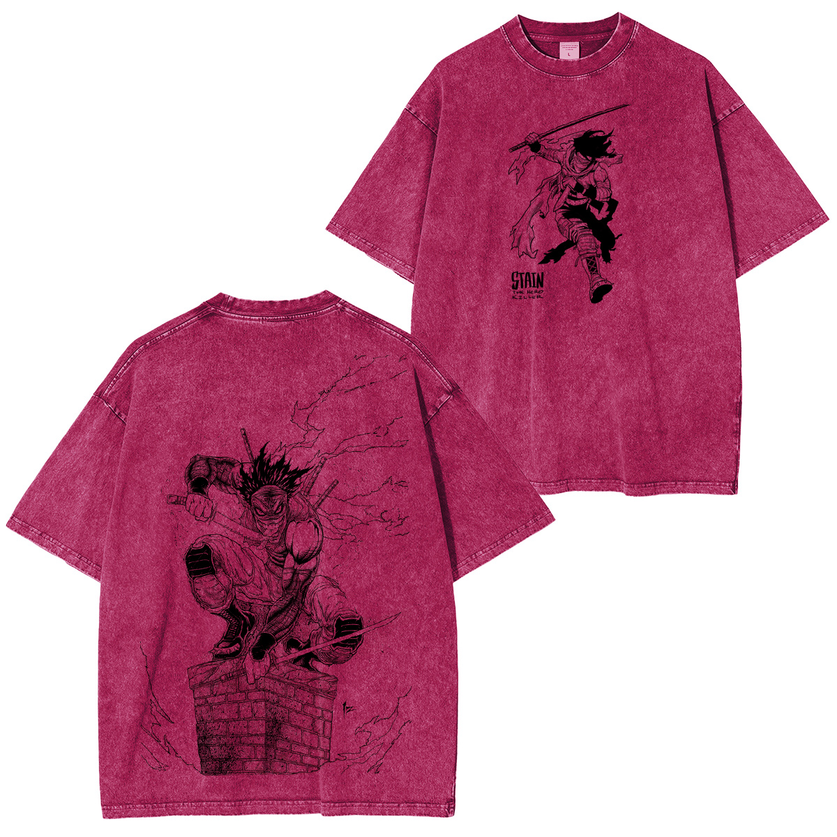 My Hero Academia Oversized Washed T-shirt/Crewneck/Hoodie