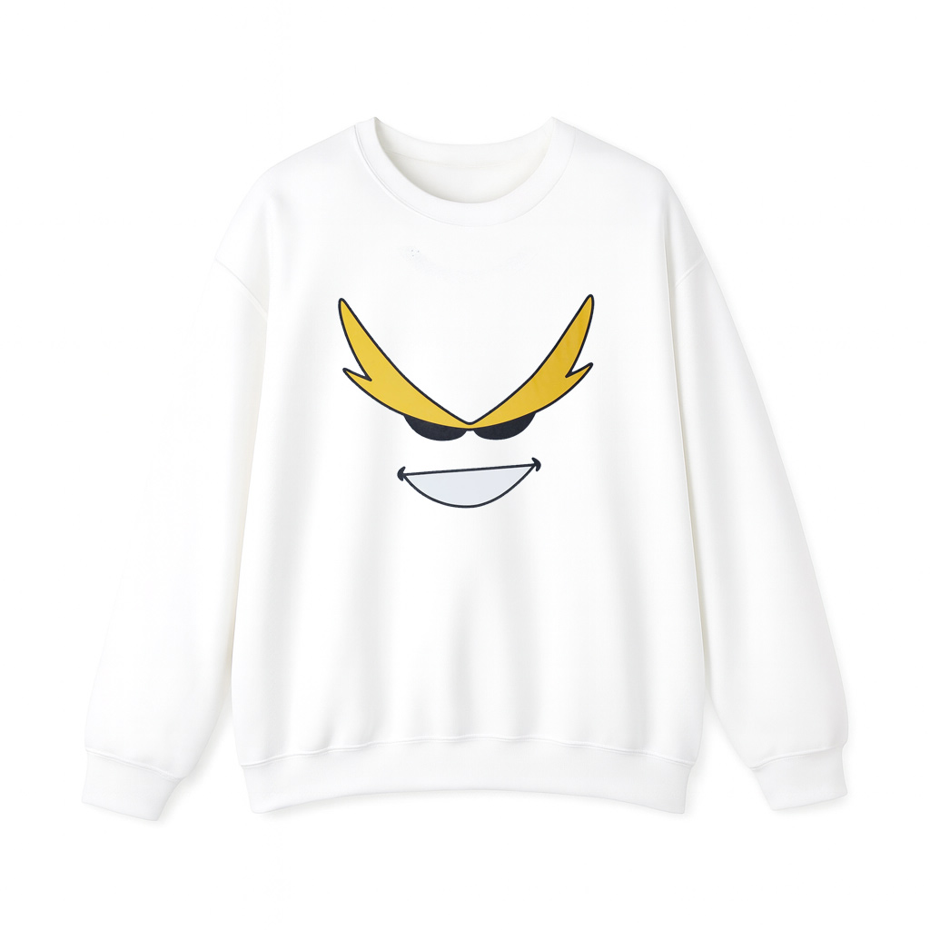 My Hero Academia Toshinori Yagi All Might Smile  Oversized Washed T-shirt/Crewneck/Hoodie