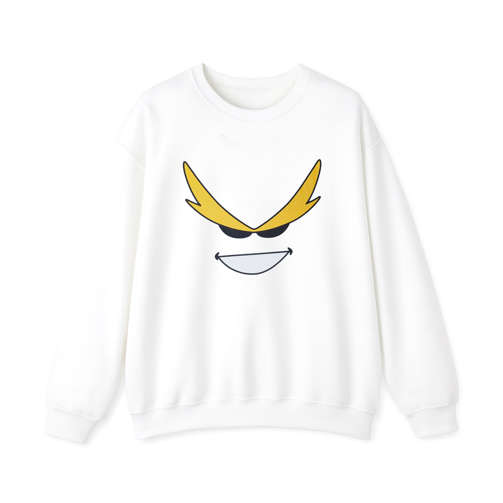 My Hero Academia Toshinori Yagi All Might Smile  Oversized Washed T-shirt/Crewneck/Hoodie
