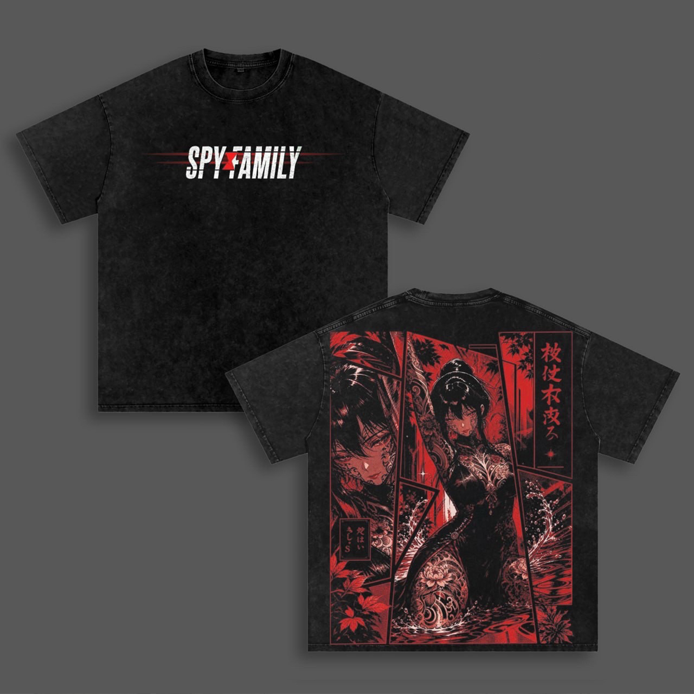 Spy × Family Washed T-shirt/Crewneck/Hoodie