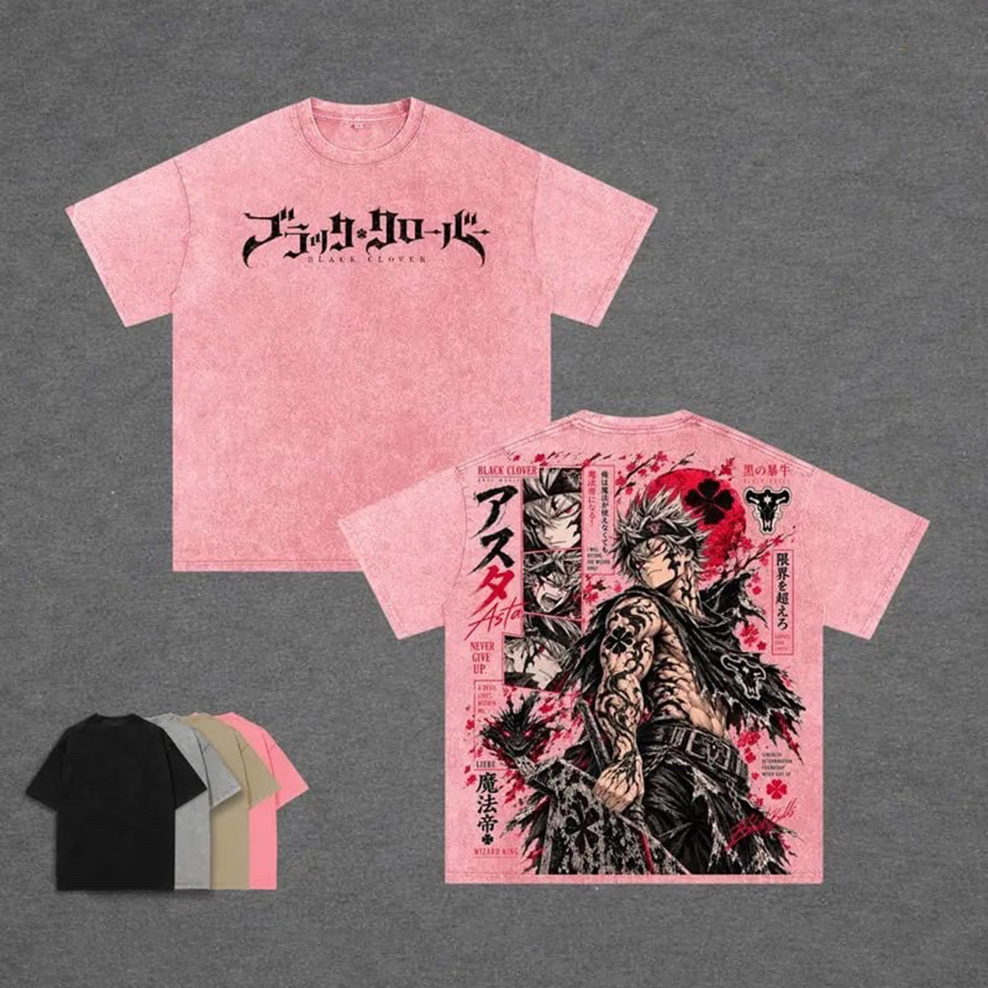 Asta Black Clover Oversized T-shirt/Crewneck/Hoodie