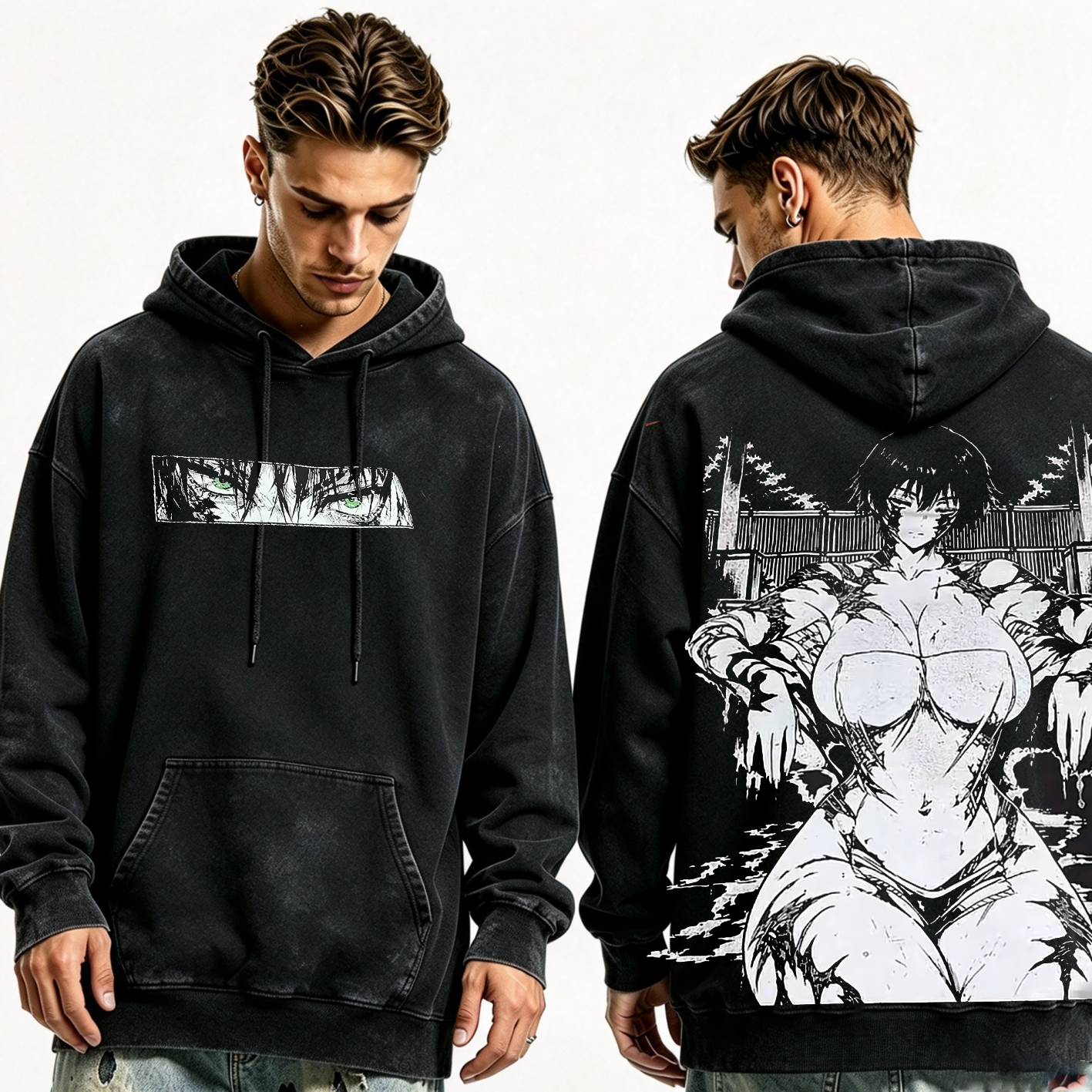 Maki Zenin Jujutsu Kaisen Oversized T-shirt/Crewneck/Hoodie
