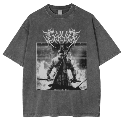 Sekiro: Shadows Die Twice Vintage Unisex Washed T-Shirt