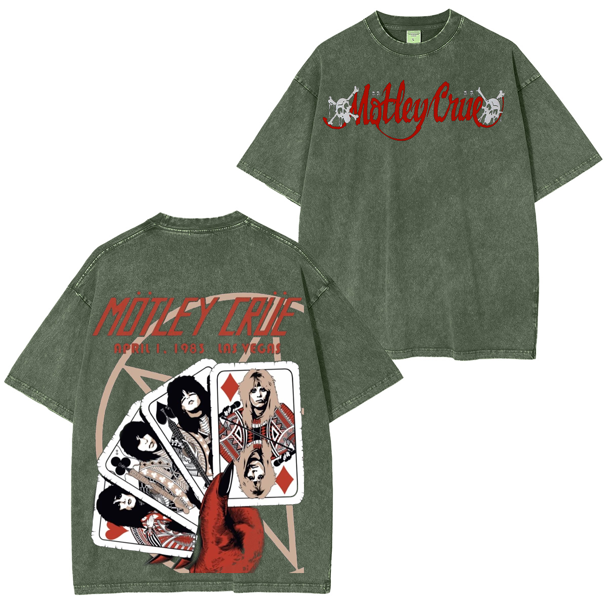 Motley Crue Dr Feelgood Tour T-Shirt