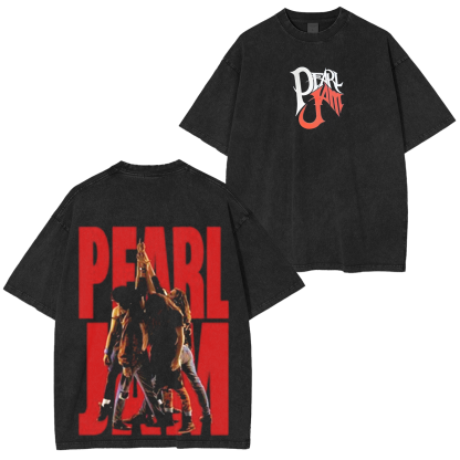 Rock Yeah Pearl Jam Unisex Washed T-Shirt
