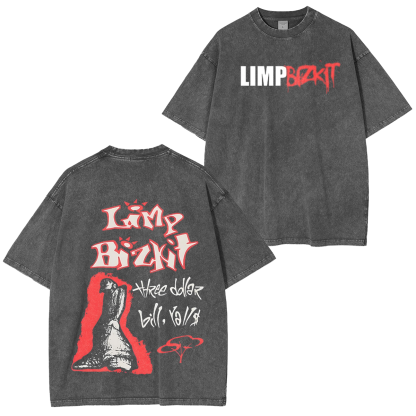 Limp Bizkit Unisex Washed T-Shirt