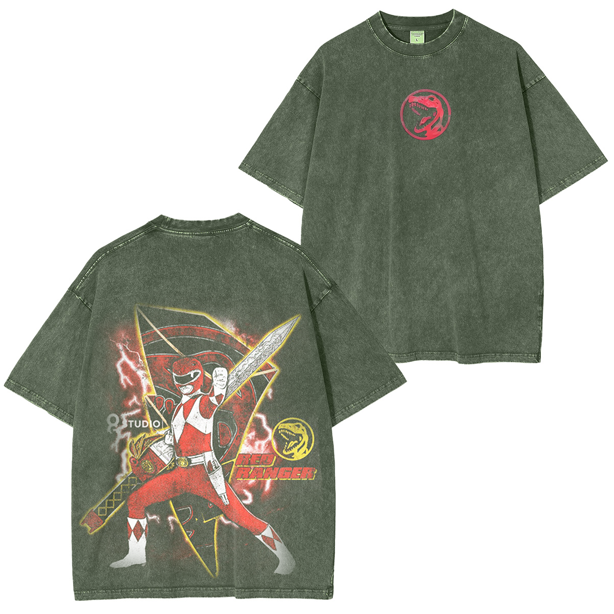 Time Force Power Rangers Vintage T Shirt