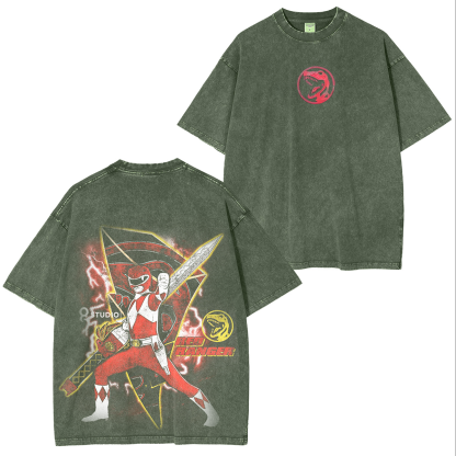 Time Force Power Rangers Vintage T Shirt