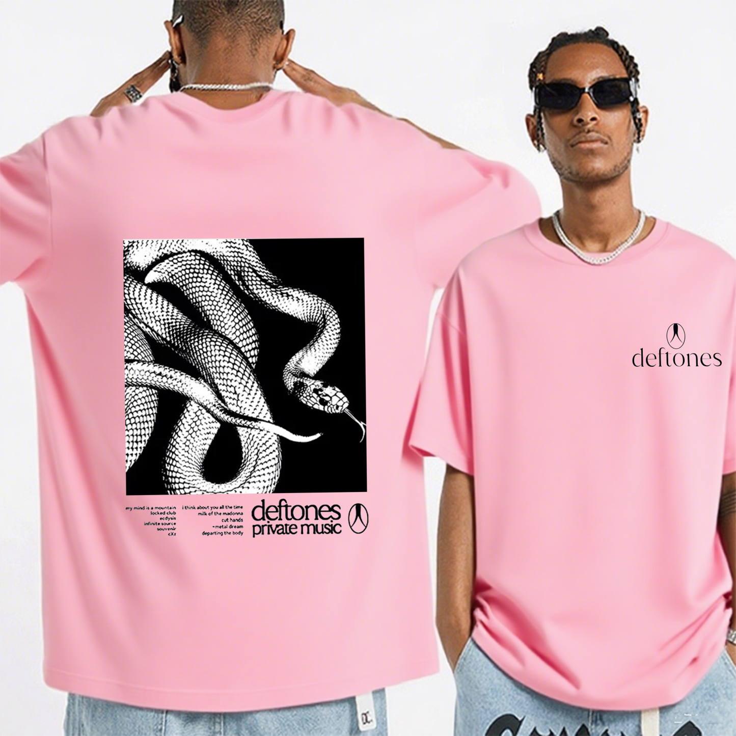 Deftones Private Music Tracklist Tee
