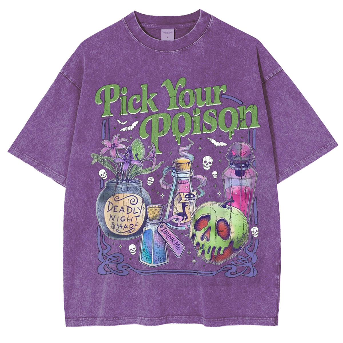 Pick Your Poison Vintage Princess Halloween T-shirt