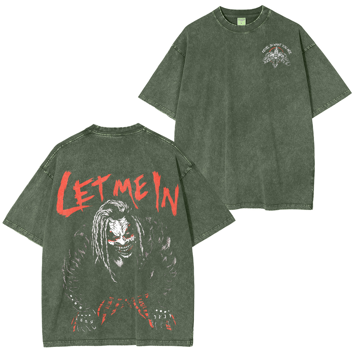 The Fiend Bray Wyatt Unisex Washed T-Shirt