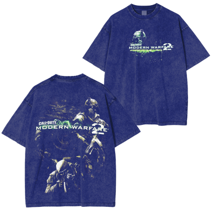 Call of duty Modern warfare 2 Unisex Washed T-Shirt