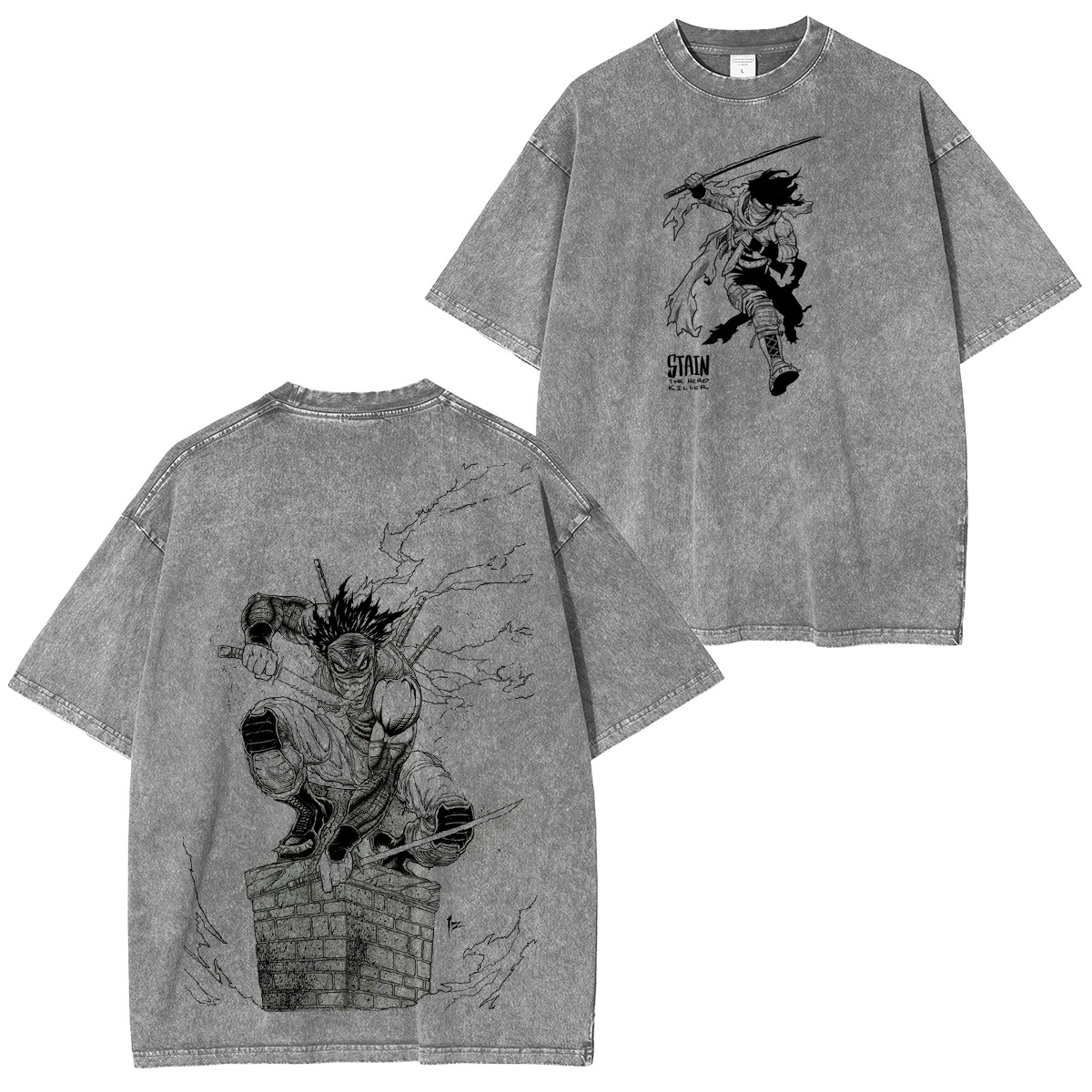 My Hero Academia Oversized Washed T-shirt/Crewneck/Hoodie